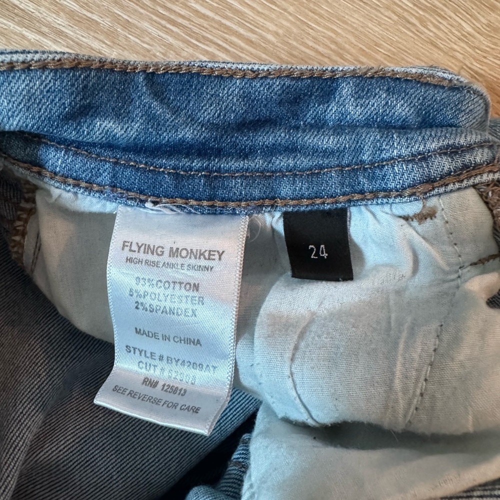Flying Monkey Light Blue Denim View 3